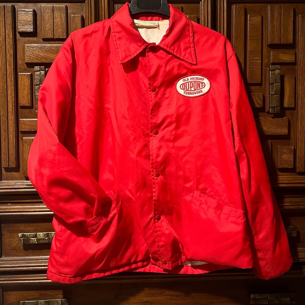 Vintage Workers Button Up Jacket